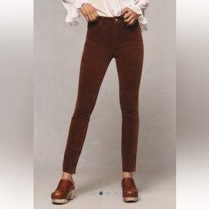 Pilcro Corduroy High Rise Skinny Jeans Size 23 NWT